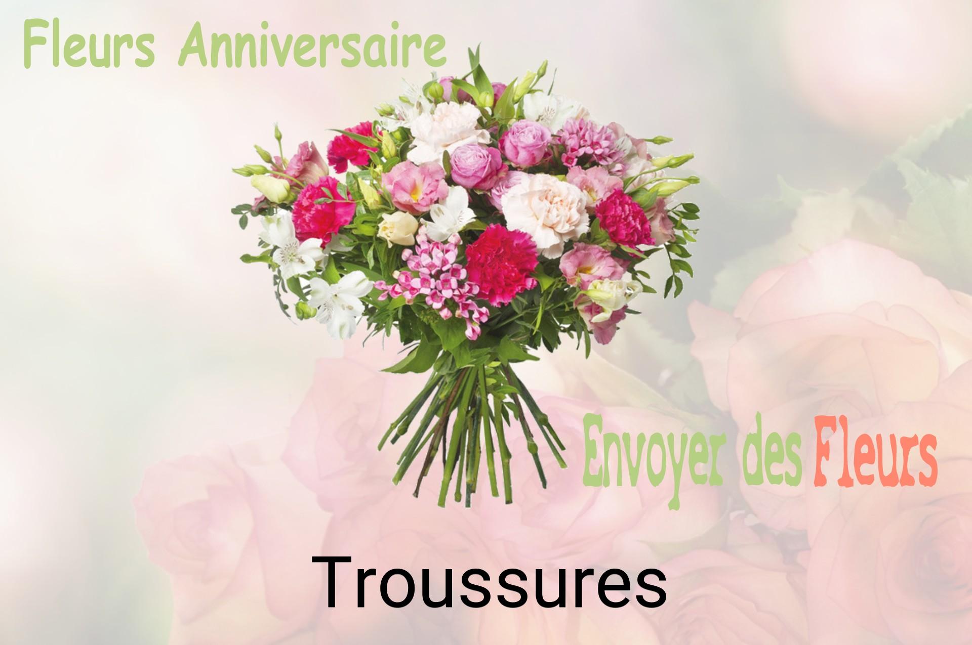 Bouquet de fleurs d’anniversaire livré à Troussures